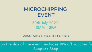 Microchipping Event 2022